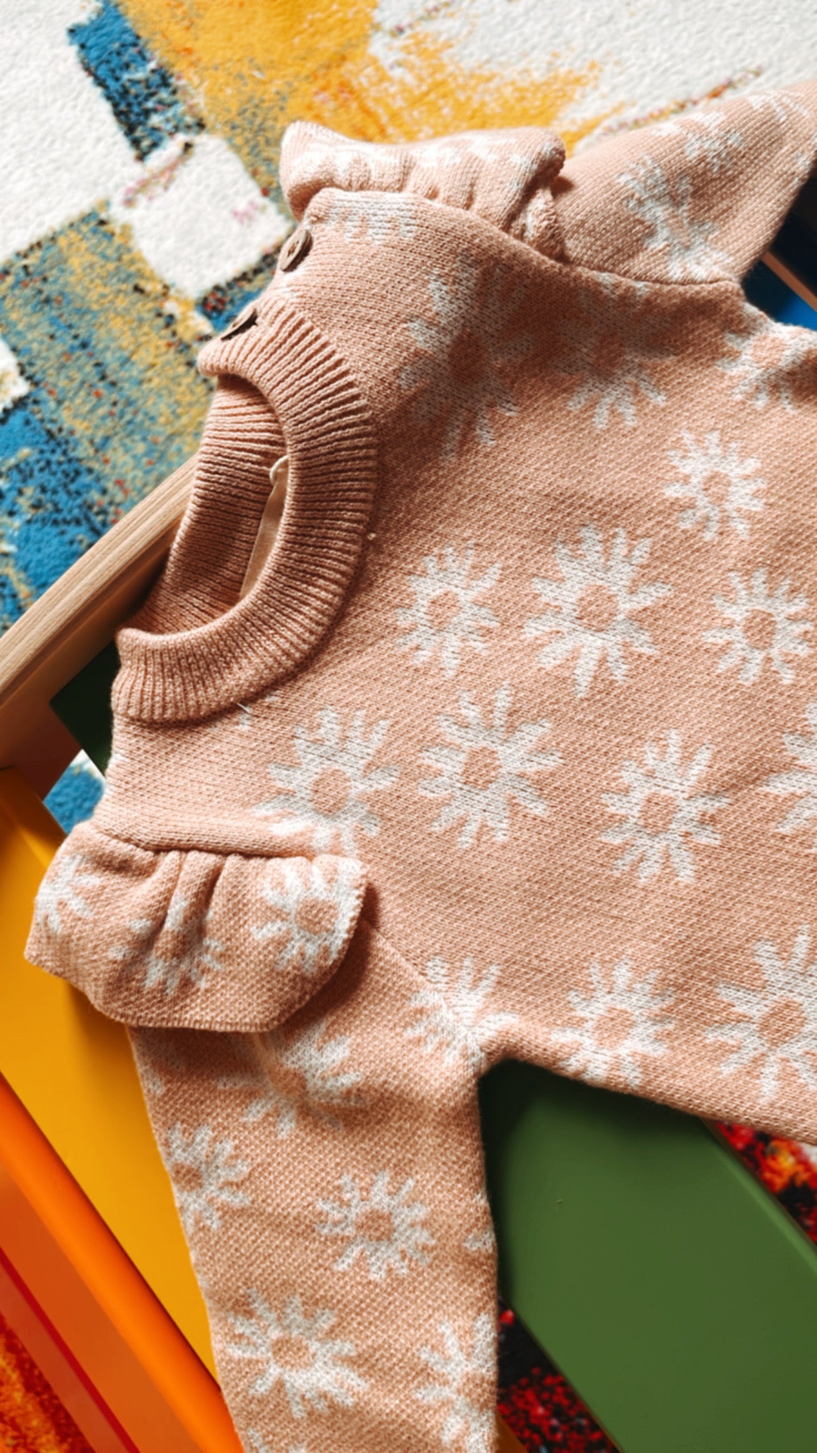 Tuta in jacquard con motivo floreale